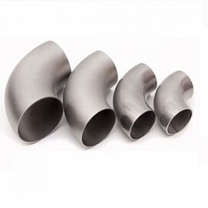 Отводы короткие 45° титановые Gr2 (ВТ1-0)